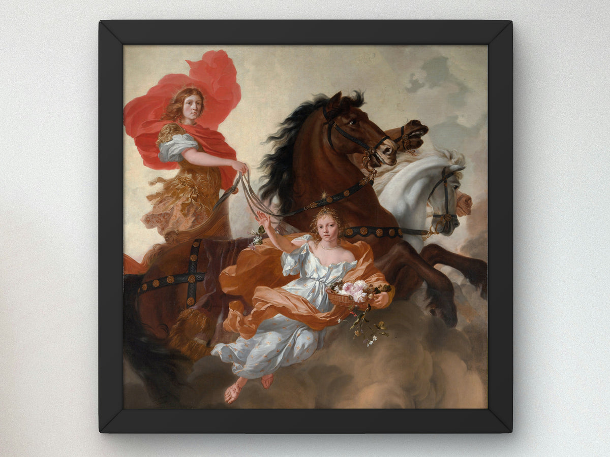 Apollo and Aurora by Gerard de Lairesse 1671, Wall Art Print, Fine Art Reproduction, Museum Quality Decor, Poster