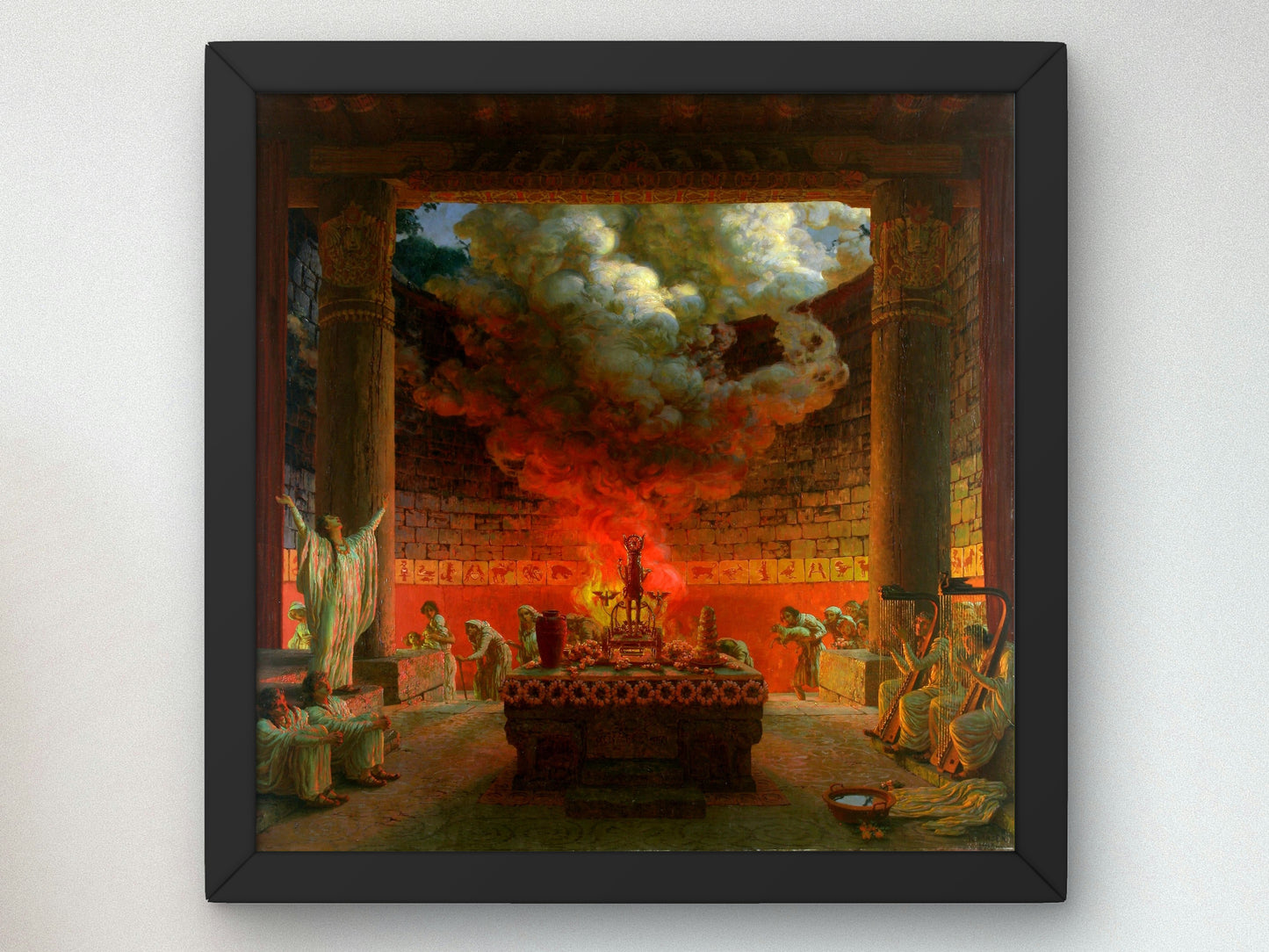 Allegoric Scene by Karel Vítězslav Mašek 1913, Wall Art Print, Fine Art Reproduction, Museum Quality Decor, Poster