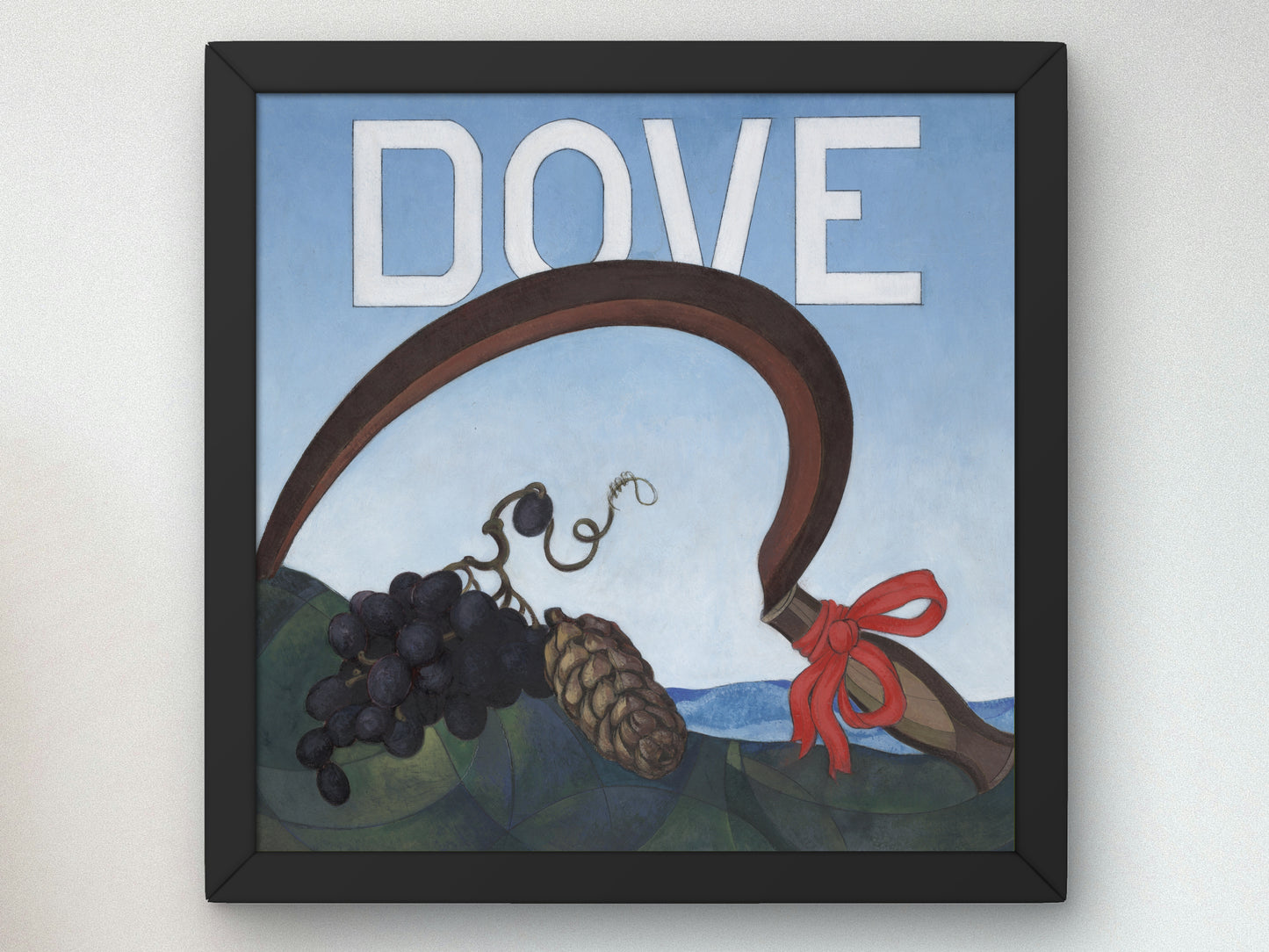 Dove by Charles Demuth 1924, Wall Art Print, Fine Art Reproduction, Museum Quality Decor, Poster