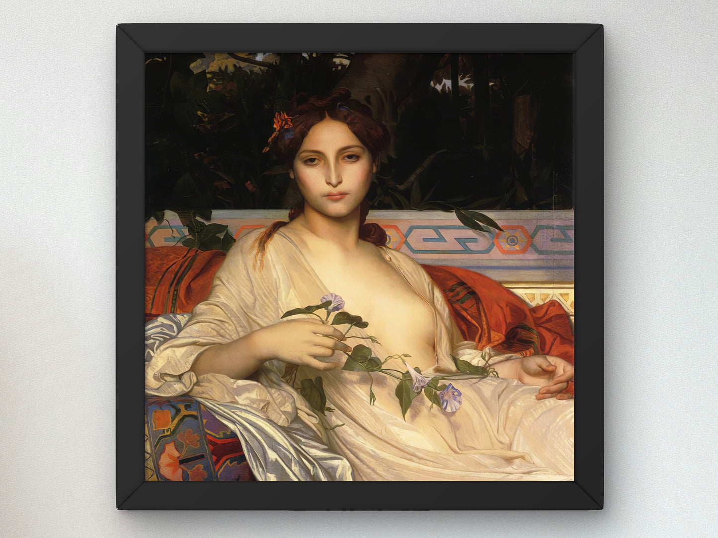 Albayde by Alexandre Cabanel 1848, Wall Art Print, Fine Art Reproduction, Museum Quality Decor, Poster