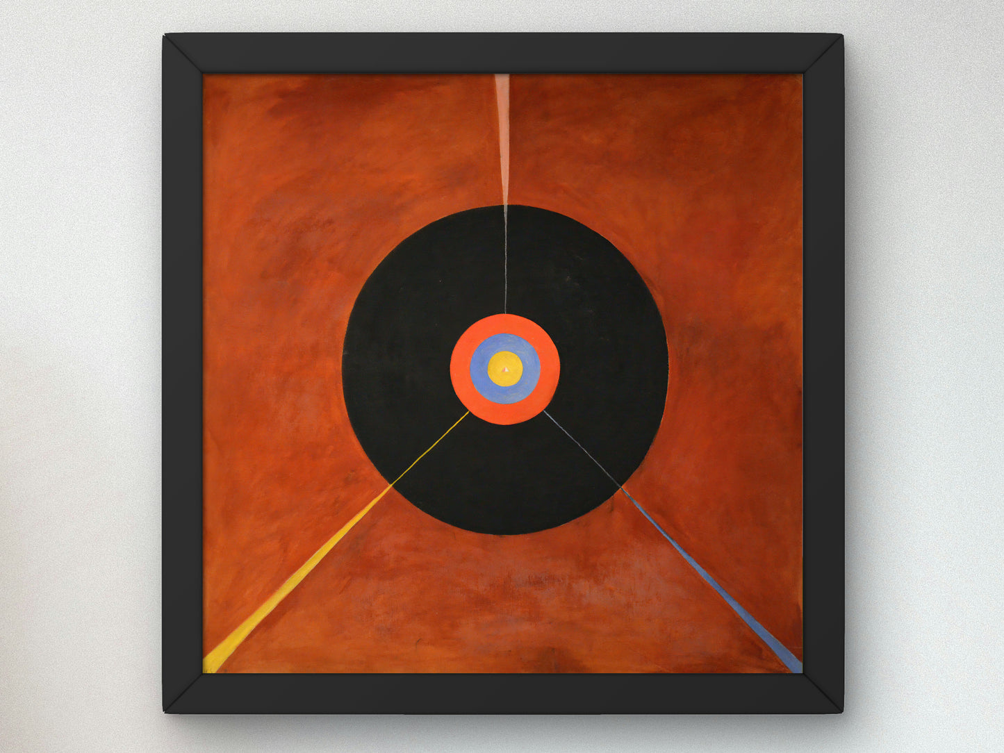 The Swan No 18 by Hilma af Klint 1914, Wall Art Print, Fine Art Reproduction, Museum Quality Decor, Poster