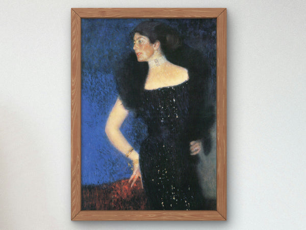 Portrait of Rose von Rosthorn Friedmann by Gustav Klimt 1900, Wall Art Print, Fine Art Reproduction, Museum Quality Decor, Poster