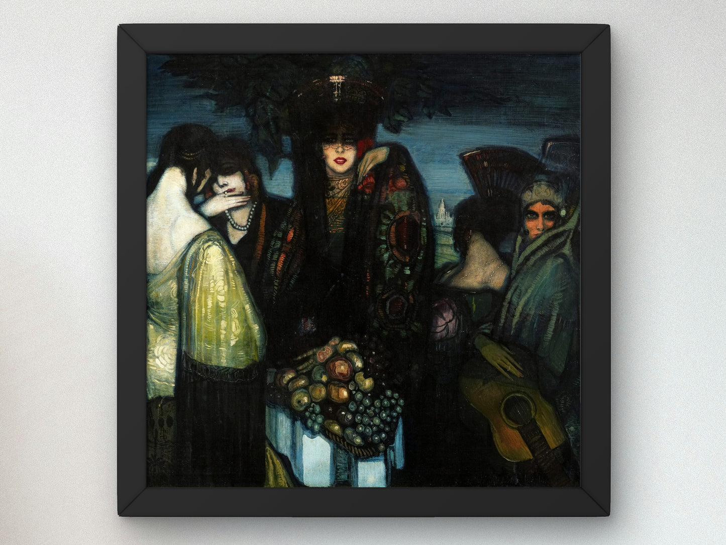 The Iberian Women by Federico Beltrán Masses, Wall Art Print, Fine Art Reproduction, Museum Quality Decor, Poster