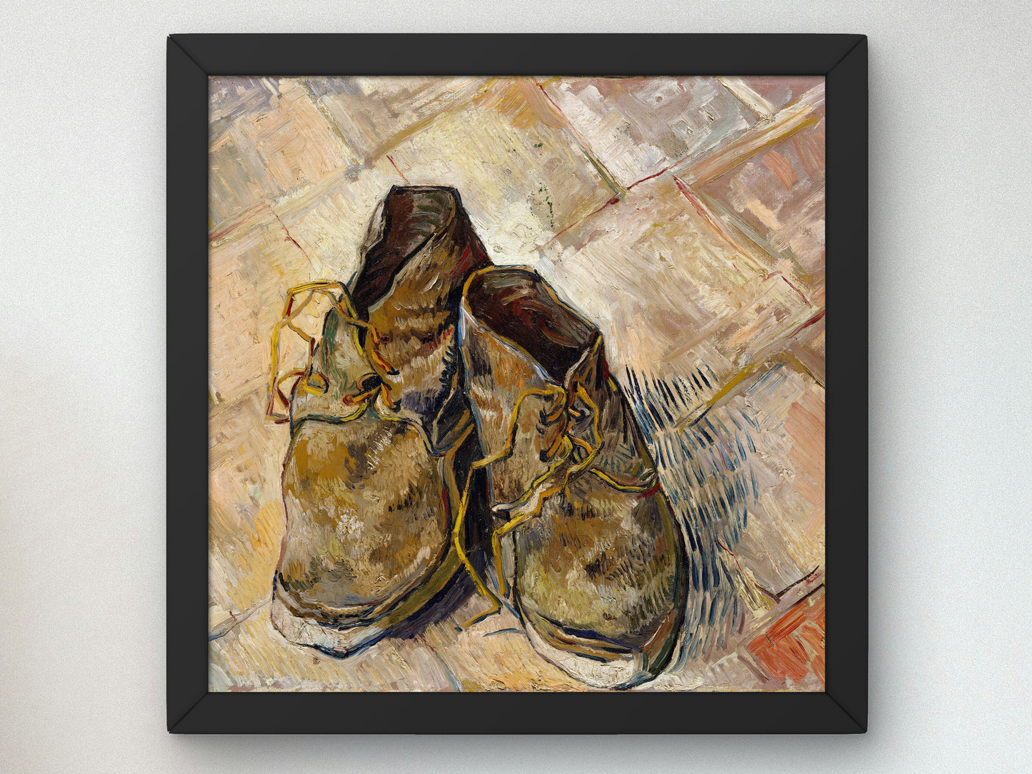 A Pair of Shoes by Vincent van Gogh 1888, Wall Art Print, Fine Art Reproduction, Museum Quality Decor, Poster