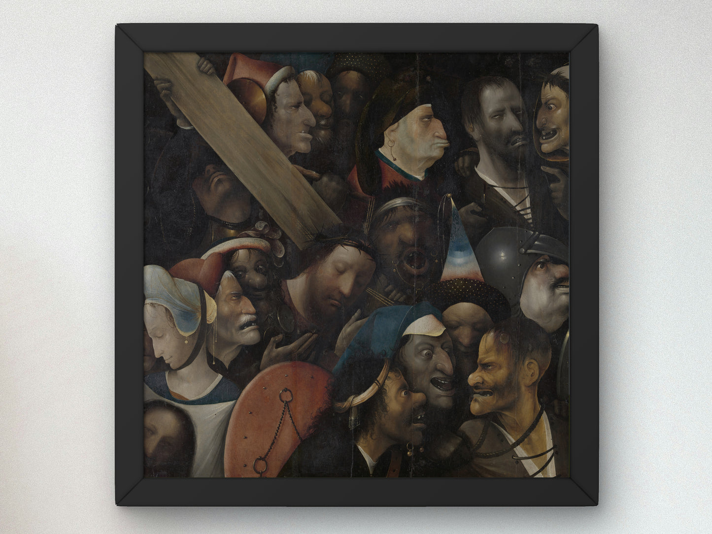 Christ Carrying the Cross by Hieronymus Bosch 1515, Wall Art Print, Fine Art Reproduction, Museum Quality Decor, Poster