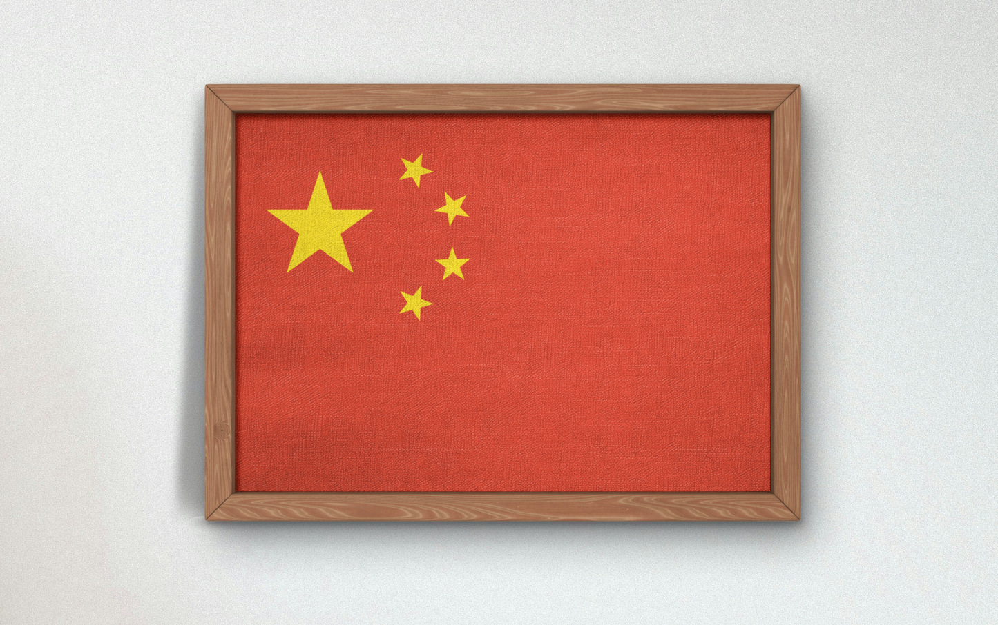 Drapeau Chine Poster wall art prints China Vintage Flag