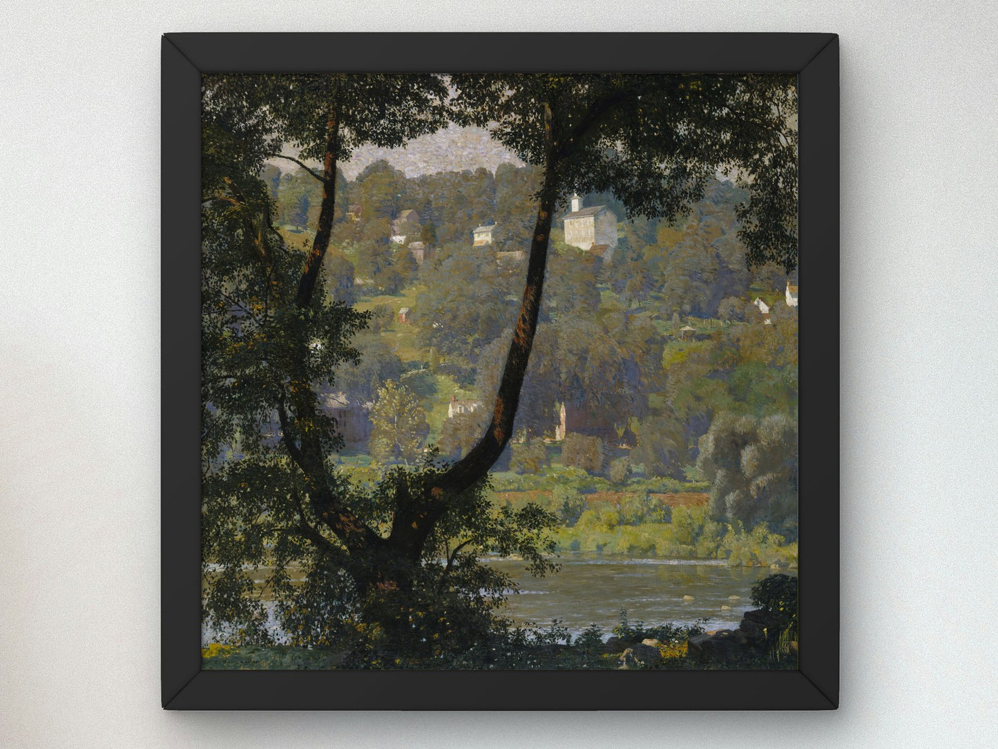 Tohickon by Daniel Garber 1920, Wall Art Print, Fine Art Reproduction, Museum Quality Decor, Poster