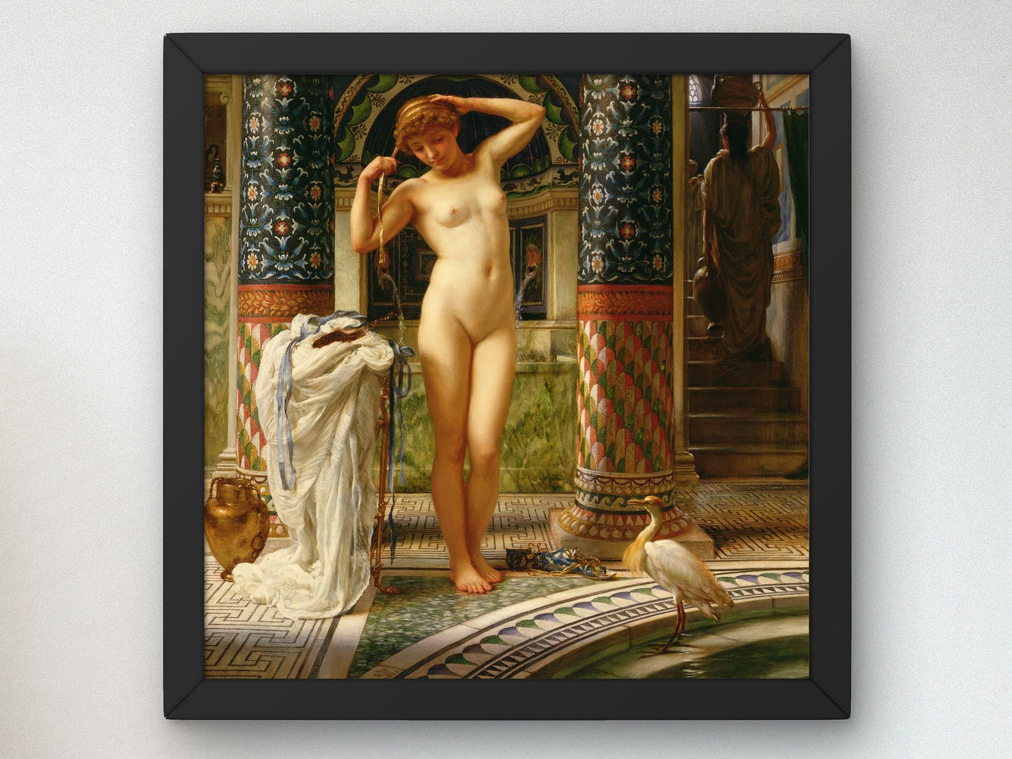 Diadumene by Edward John Poynter 1883, Wall Art Print, Fine Art Reproduction, Museum Quality Decor, Poster