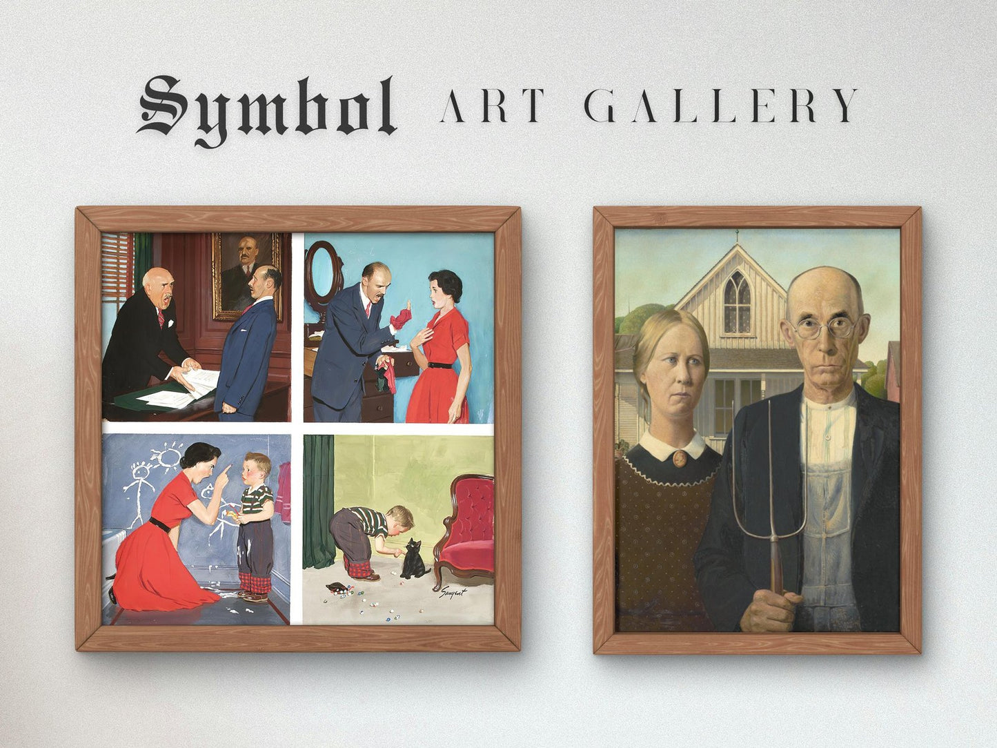 Anger Transference by Richard Sargent, 1954, Expressionism and Fauvism, fine art print