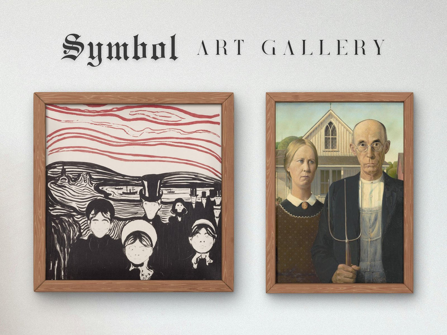 Anxiety II by Edvard Munch, 1894, Expressionism, fine art print