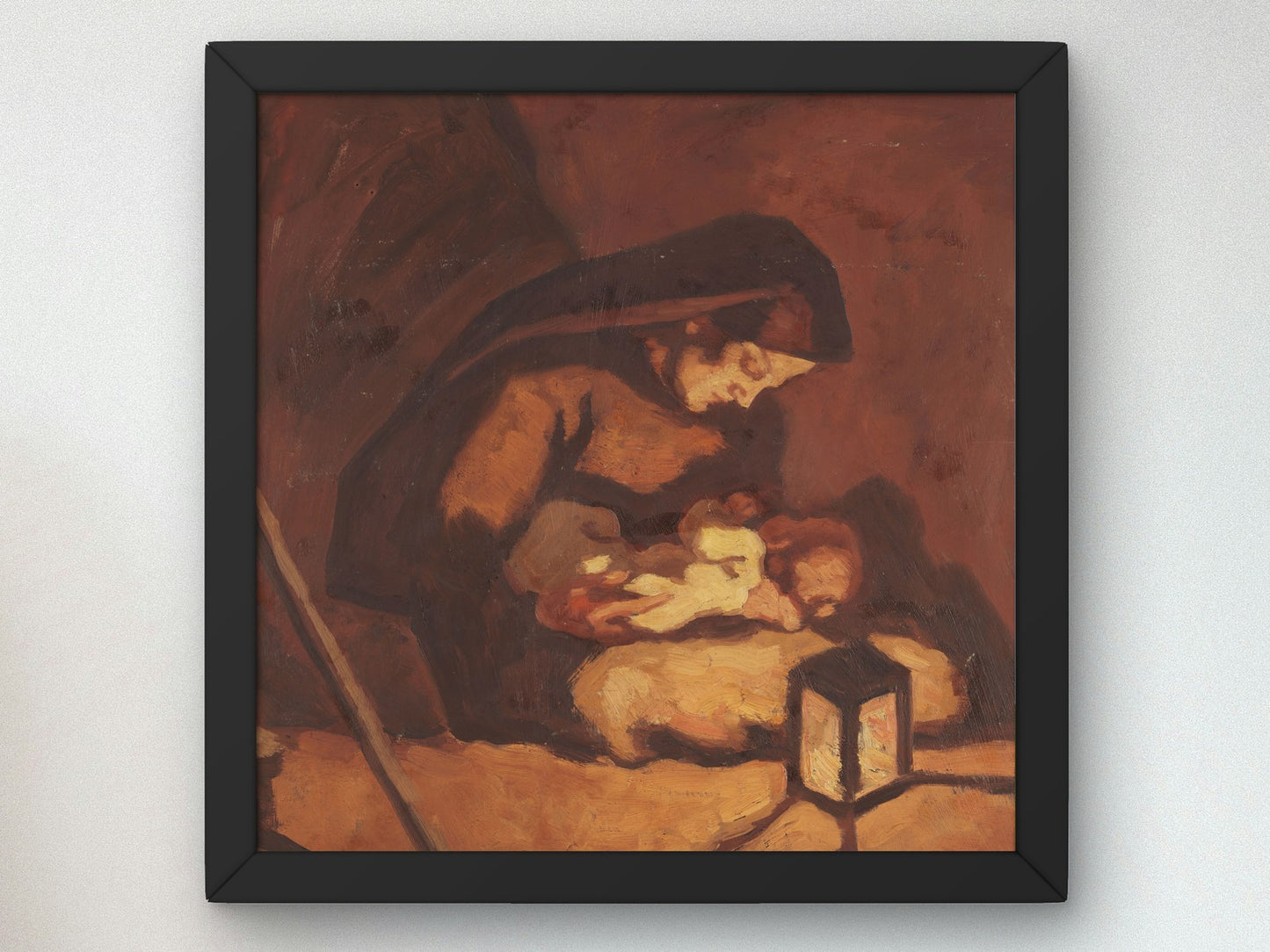 Maternity by Albin Egger Lienz 1920, Wall Art Print, Fine Art Reproduction, Museum Quality Decor, Poster