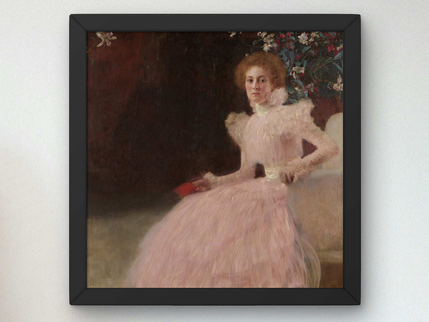 Sonja Knips by Gustav Klimt 1897, Wall Art Print, Fine Art Reproduction, Museum Quality Decor, Poster