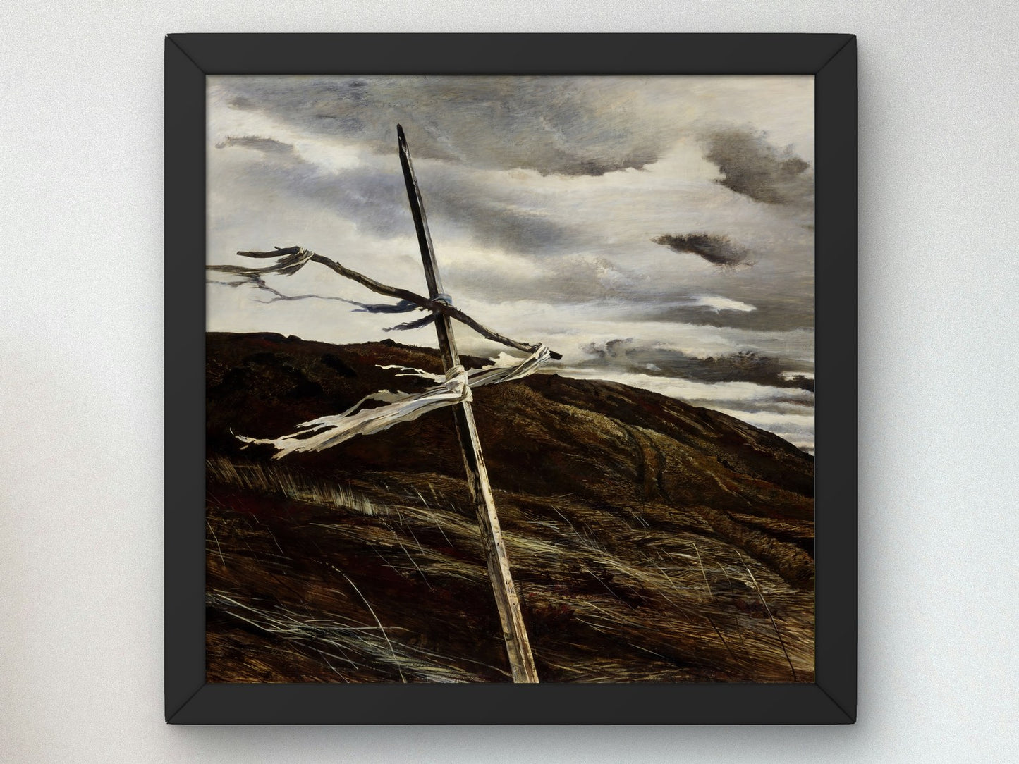 Dodges Ridge by Andrew Wyeth 1947, Wall Art Print, Fine Art Reproduction, Museum Quality Decor, Poster