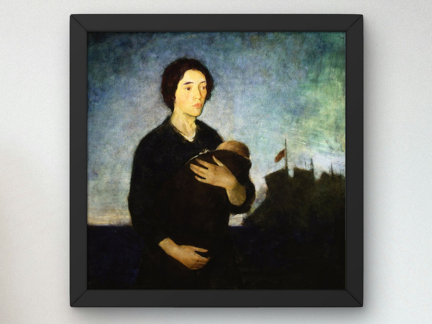 The Widow by Charles Webster Hawthorne 1912, Wall Art Print, Fine Art Reproduction, Museum Quality Decor, Poster