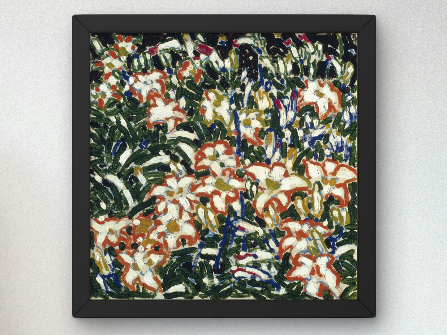 Lilies by David Milne 1913, Wall Art Print, Fine Art Reproduction, Museum Quality Decor, Poster