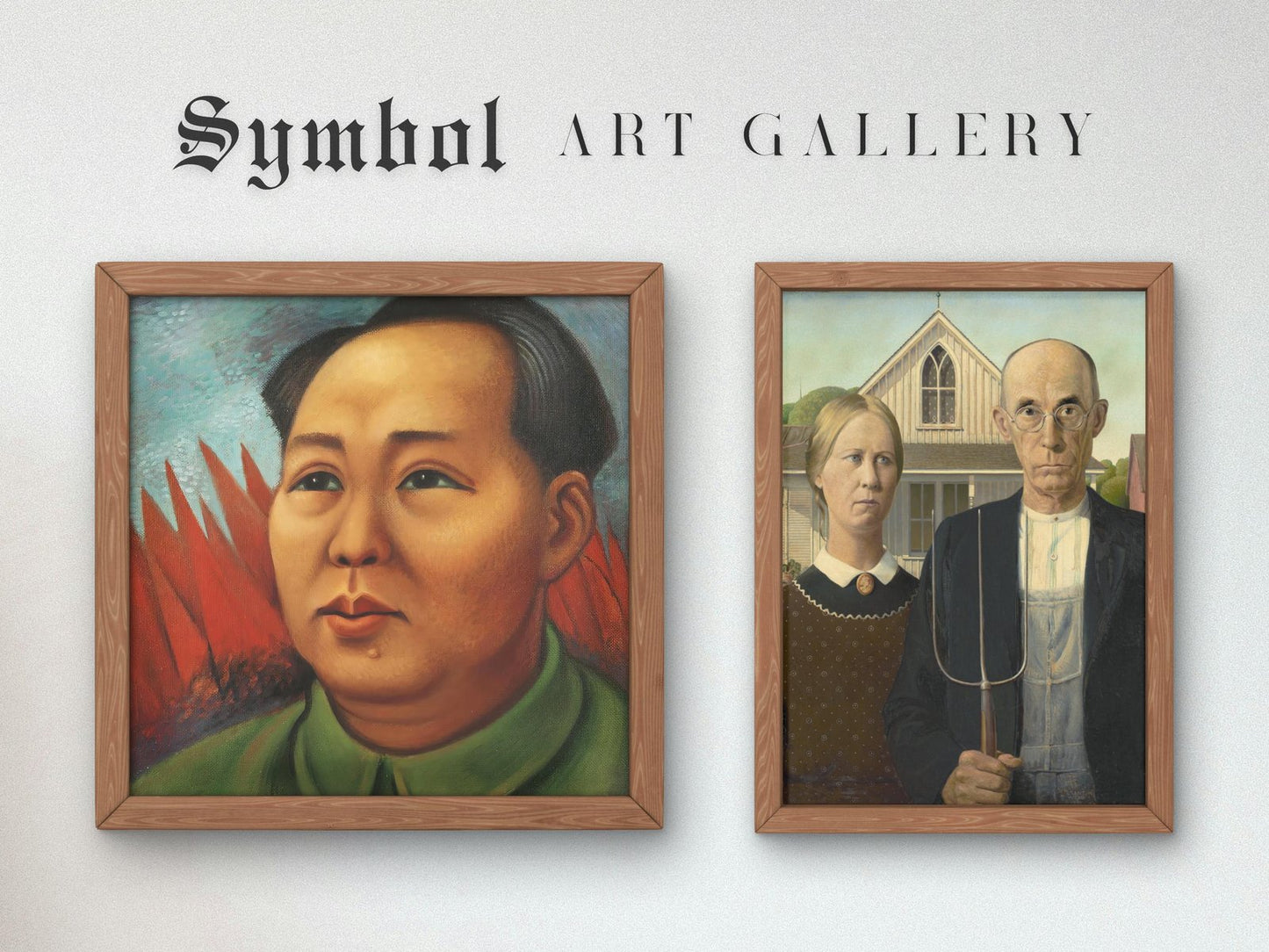 Portrait of Mao Tse-Tung by Miguel Covarrubias, 1939, Art Deco and American Modernism, fine art print