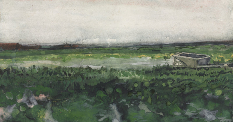 Van Gogh Painted This Ordinary Wheelbarrow in a Rural Landscape, Treating a Working Tool With the Same Artistic Importance as Mountains and Sky