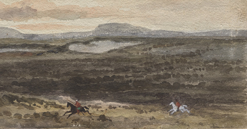 The Man Who Designed the Statue of Liberty Painted the American Plains During His Trip Across the United States
