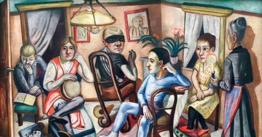 Before the Masked Ball by Max Beckmann, fine art print