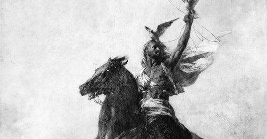 The Arab Falconer by Eugène Fromentin, fine art print