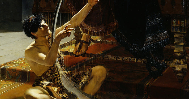 Josephson Painted Music Soothing a King's Madness a Decade Before Schizophrenia Ended His Own Career in 1888
