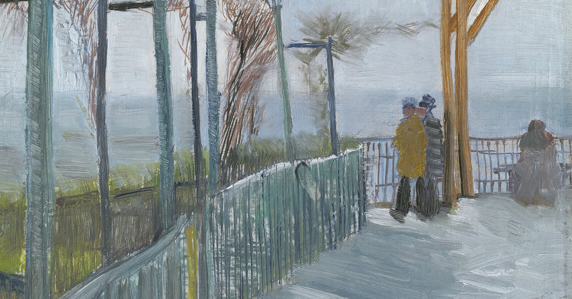 Terrace and Observation Deck at the Moulin de Blute Fin Montmartre by Vincent van Gogh, fine art print