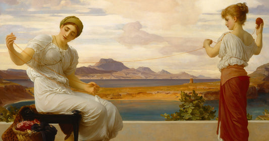 Winding the Skein by Frederic Leighton, fine art print