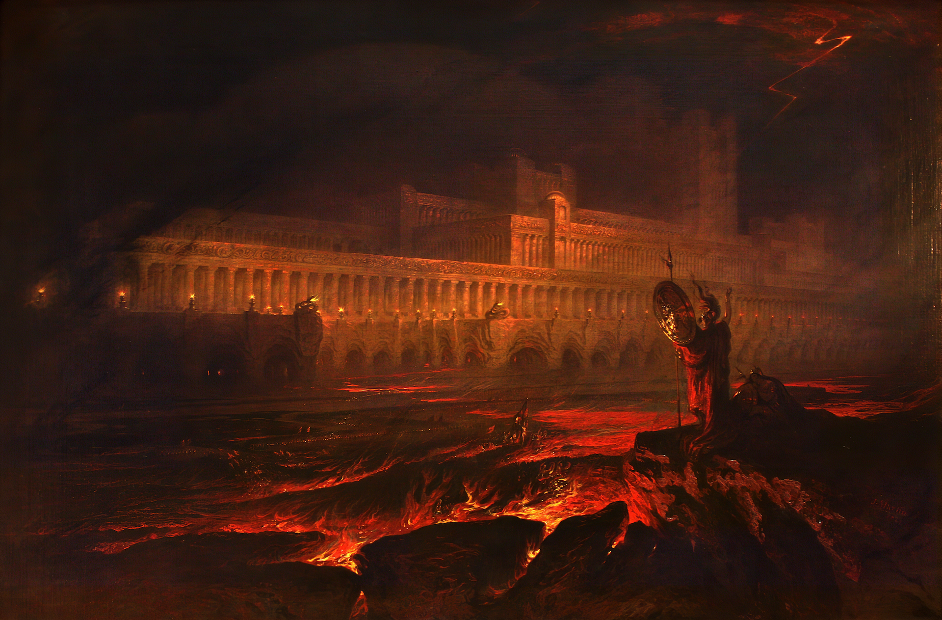 Pandemonium by John Martin (1841)
