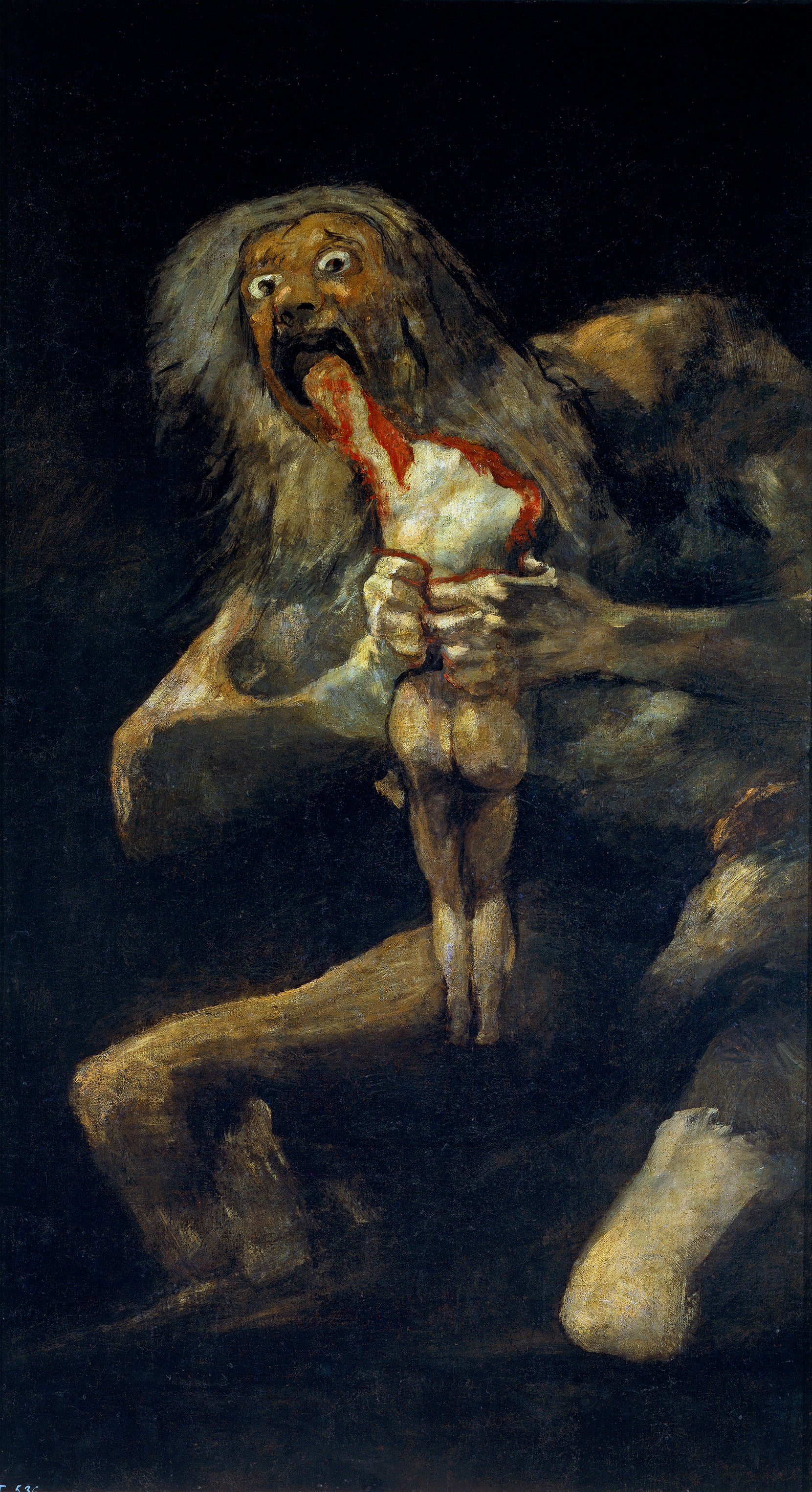 Saturn Devouring His Son by Francisco Goya, fine art print