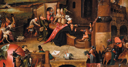 The Temptation of Saint Anthony by Pieter Huys, fine art print