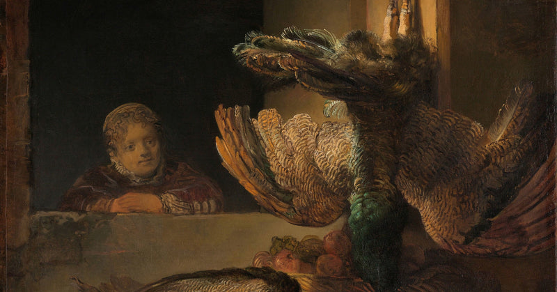 Rembrandt Painted Hundreds of Portraits but Only One Known Still Life, and He Filled It with Two Dead Peacocks