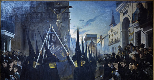 A Confraternity in Procession by Alfred Dehodencq, fine art print