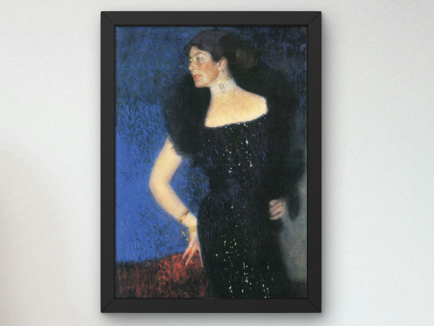 Portrait of Rose von Rosthorn Friedmann by Gustav Klimt 1900, Wall Art Print, Fine Art Reproduction, Museum Quality Decor, Poster