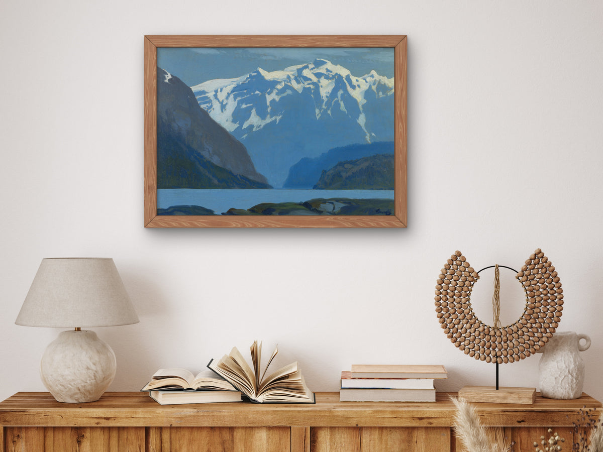 Desolation Sound by Frederick Judd Waugh, Wall Art Print, Fine Art Reproduction, Museum Quality Decor, Poster