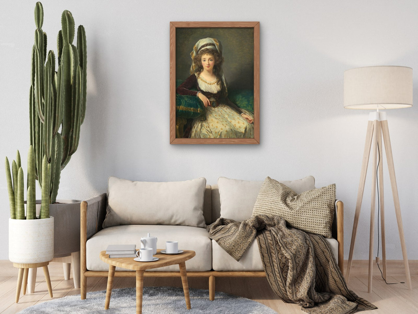 Portrait of Madame d'Aguesseau de Fresnes by Élisabeth Vigée Le Brun 1789, Wall Art Print, Fine Art Reproduction, Museum Quality Decor
