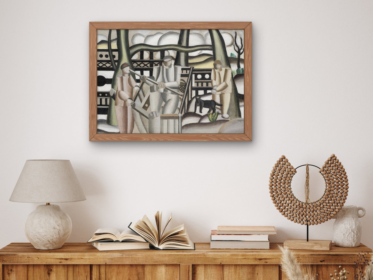 The Fishermen by Fernand Léger 1921, Wall Art Print, Fine Art Reproduction, Museum Quality Decor, Poster