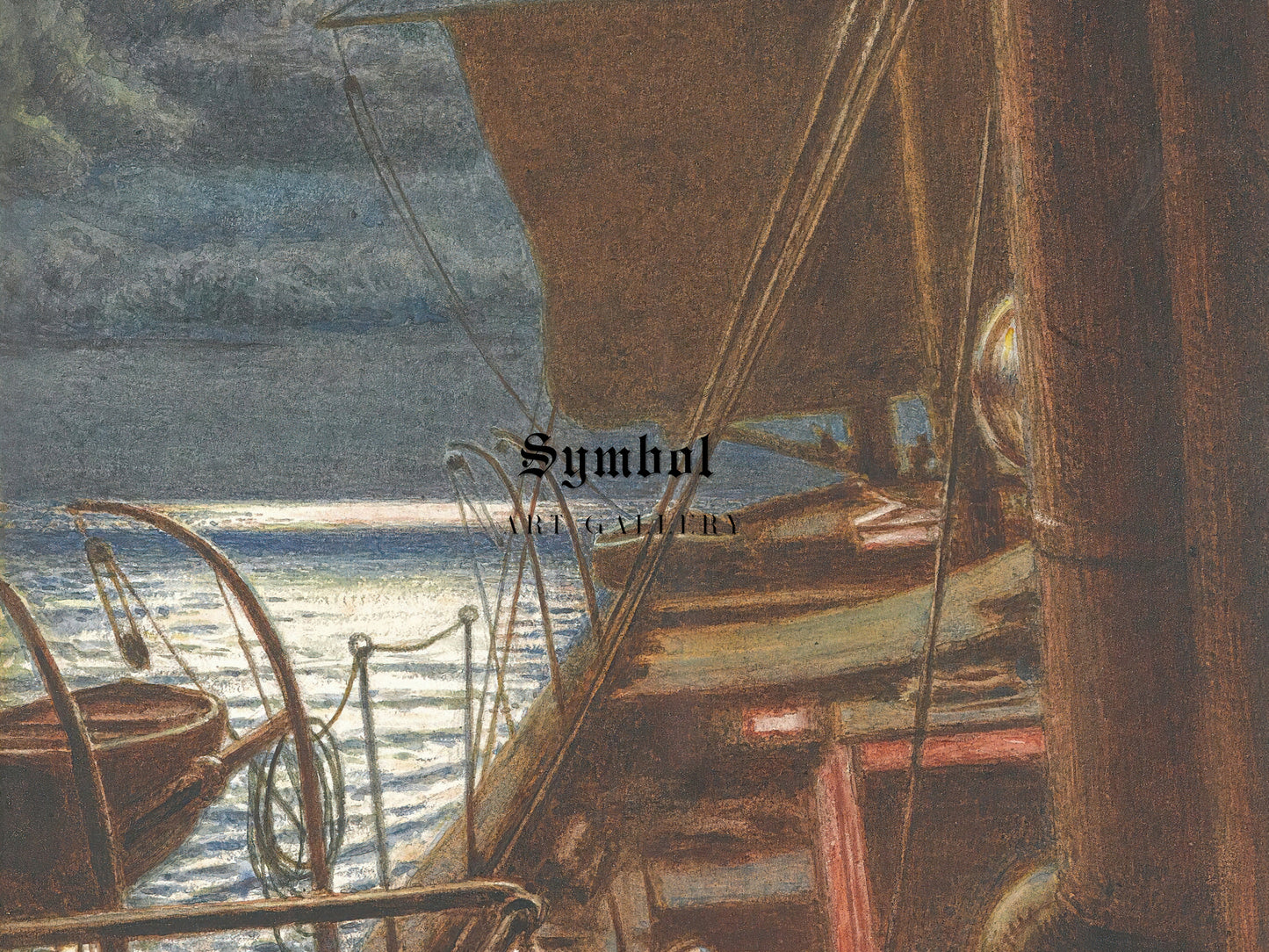 Homeward Bound by William Holman Hunt 1874, Wall Art Print, Fine Art Reproduction, Museum Quality Decor, Poster