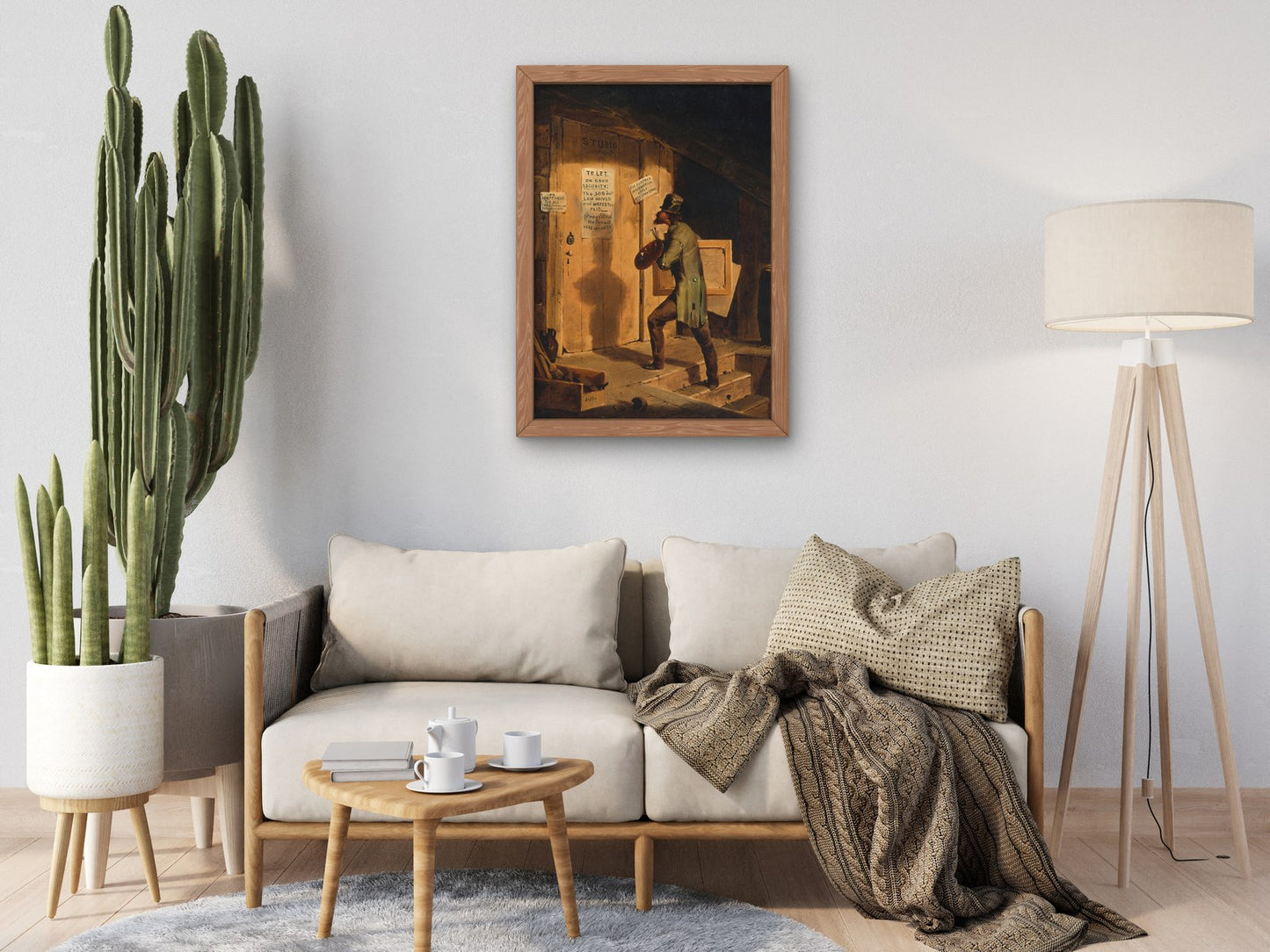 Art Versus Law by David Gilmour Blythe 1859, Wall Art Print, Fine Art Reproduction, Museum Quality Decor, Poster