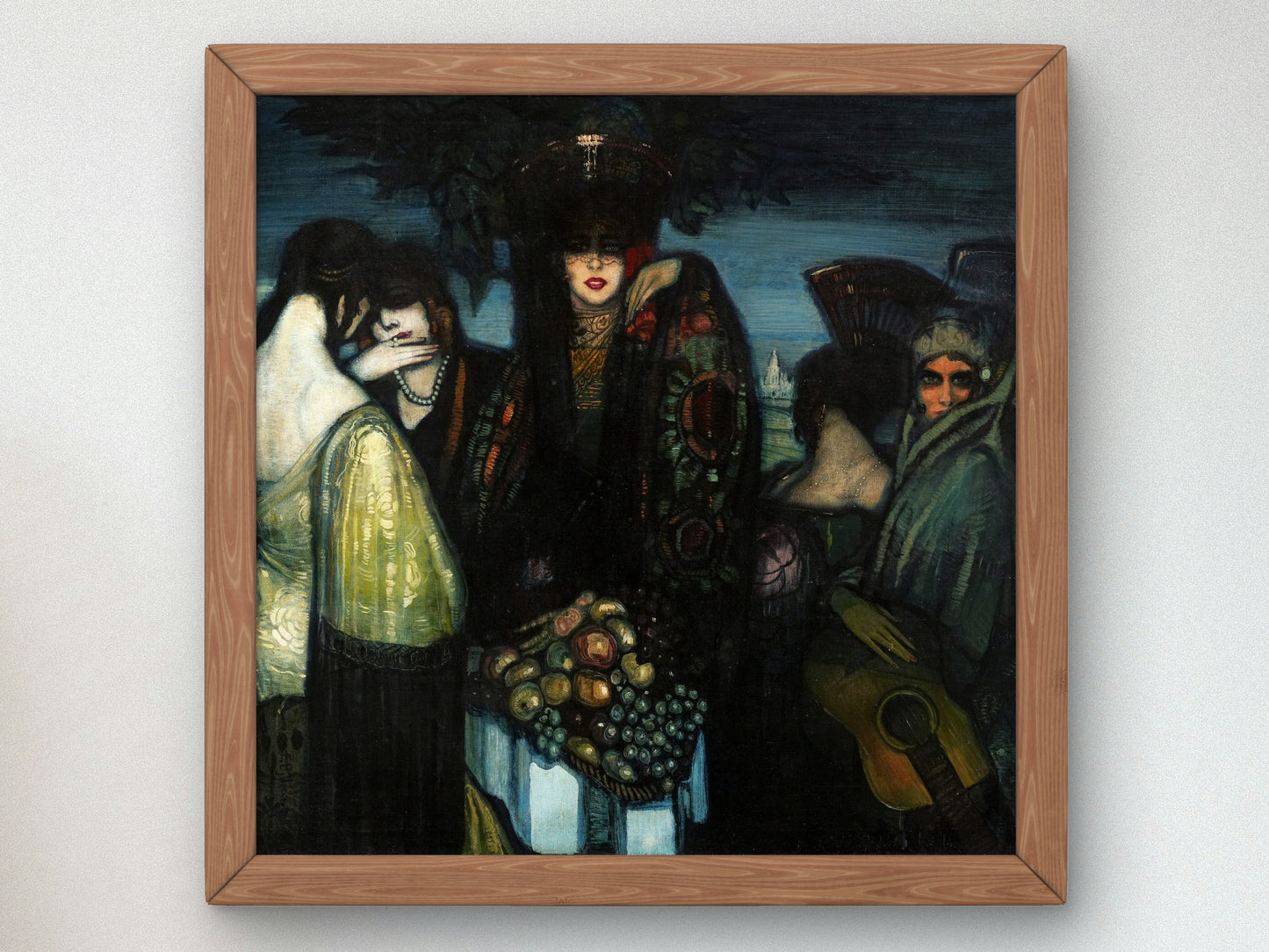 The Iberian Women by Federico Beltrán Masses, Wall Art Print, Fine Art Reproduction, Museum Quality Decor, Poster
