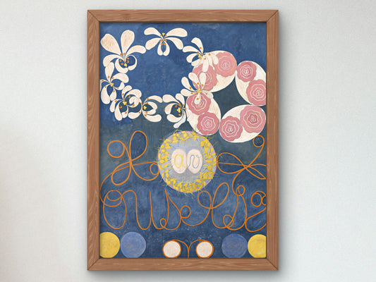 Childhood Group IV by Hilma af Klint 1907, Wall Art Print, Fine Art Reproduction, Museum Quality Decor, Poster