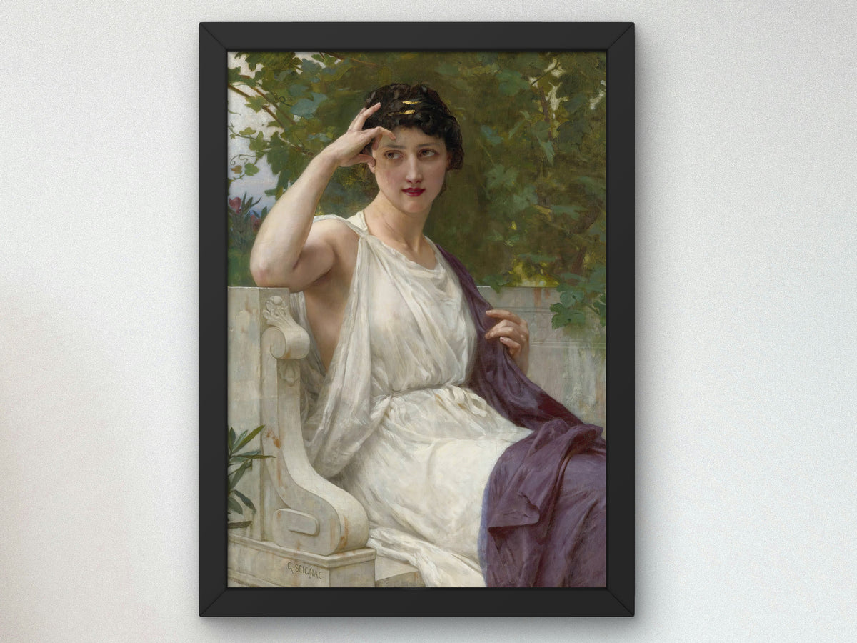 Happy Thoughts by Guillaume Seignac, Wall Art Print, Fine Art Reproduction, Museum Quality Decor, Poster
