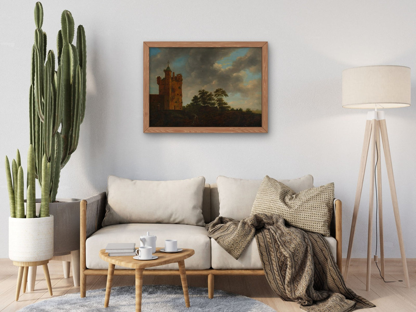 The Old Castle by Emanuel Murant, Wall Art Print, Fine Art Reproduction, Museum Quality Decor, Poster