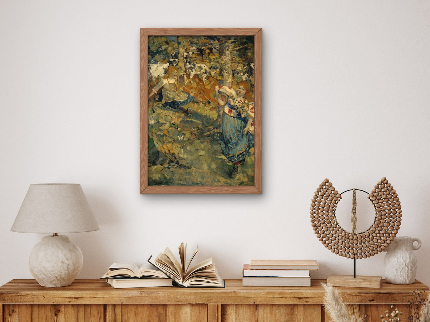 Summer by Edward Atkinson Hornel 1891, Wall Art Print, Fine Art Reproduction, Museum Quality Decor, Poster