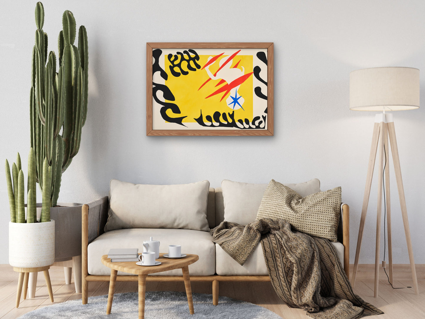 The Nightmare of the White Elephant by Henri Matisse 1947, Wall Art Print, Fine Art Reproduction, Museum Quality Decor, Poster