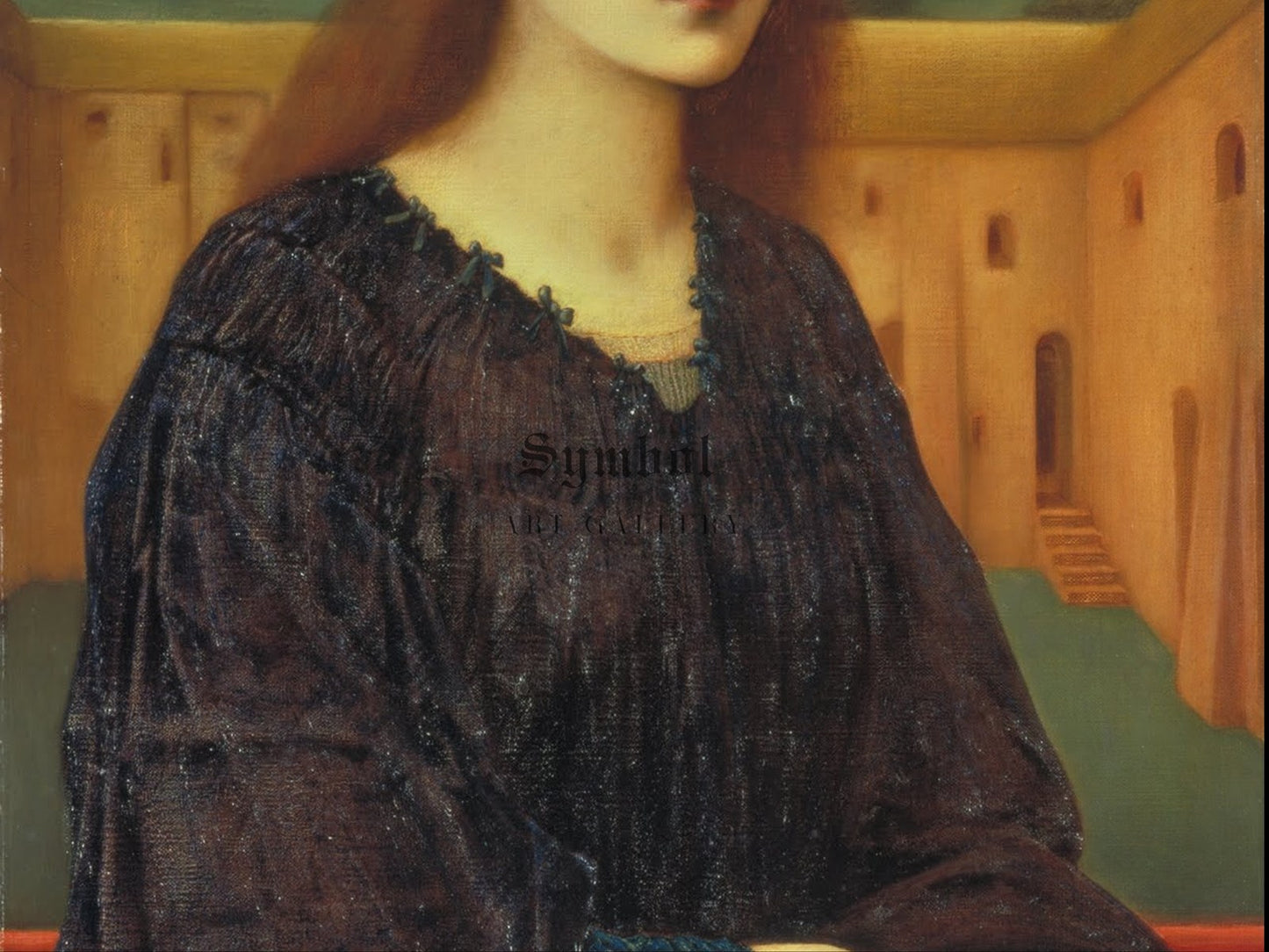 Vespertina Quies by Edward Burne Jones 1893, Wall Art Print, Fine Art Reproduction, Museum Quality Decor, Poster
