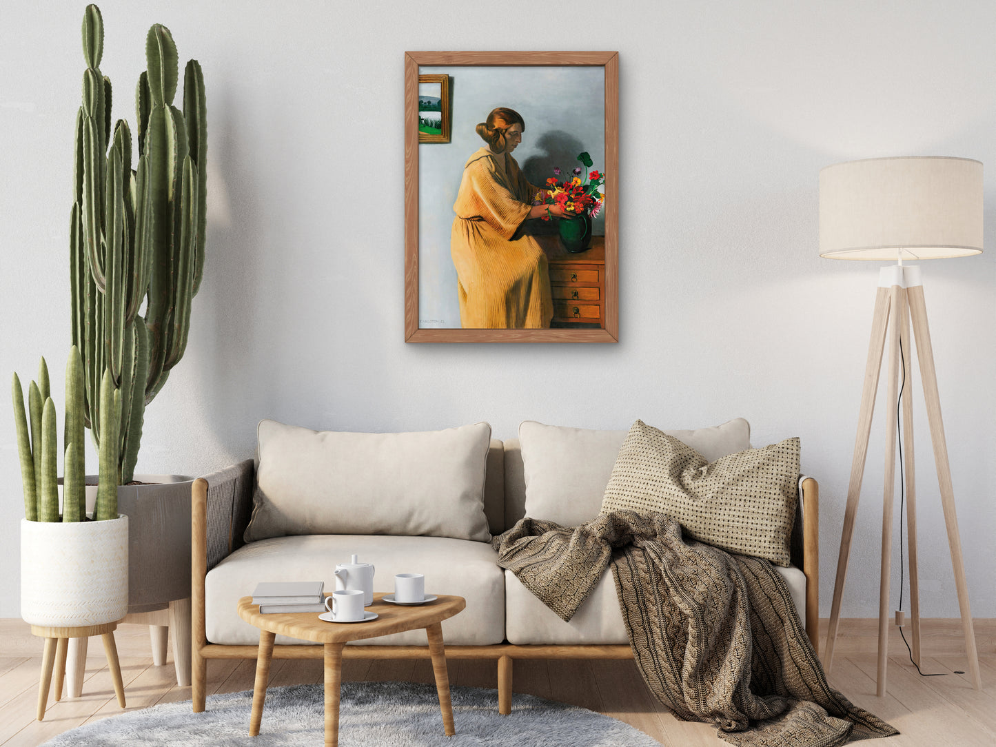 The Bouquet by Félix Vallotton 1922, Wall Art Print, Fine Art Reproduction, Museum Quality Decor, Poster