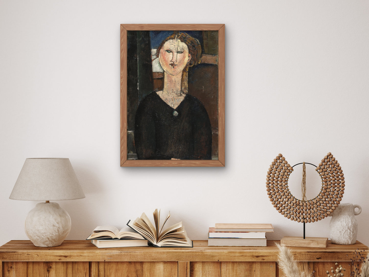 Antonia by Amedeo Modigliani, Wall Art Print, Fine Art Reproduction, Museum Quality Decor, Poster