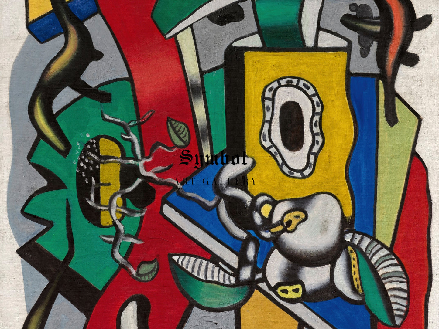 Large Still Life by Fernand Léger 1939, Wall Art Print, Fine Art Reproduction, Museum Quality Decor, Poster