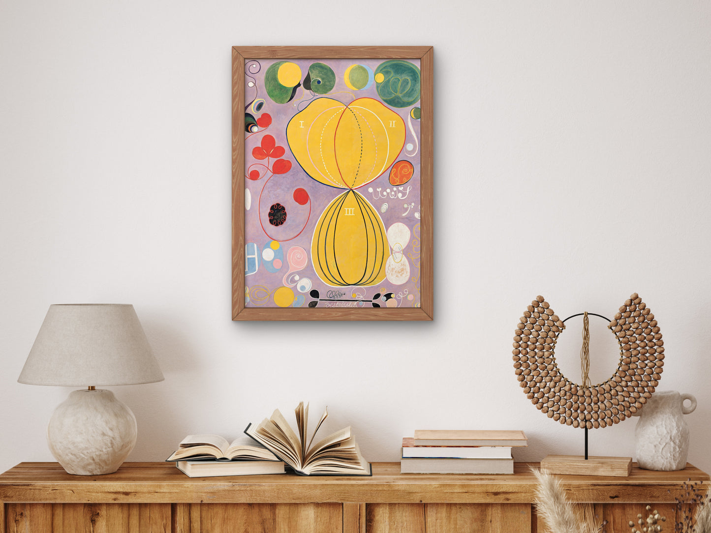 Adulthood by Hilma af Klint 1907, Wall Art Print, Fine Art Reproduction, Museum Quality Decor, Poster