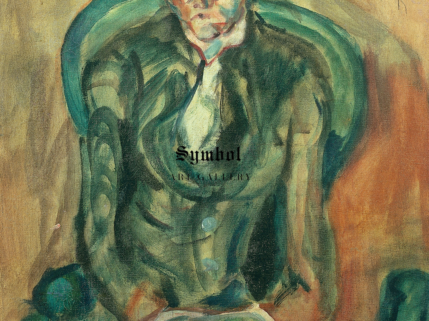 Seated Woman by Chaïm Soutine 1923, Wall Art Print, Fine Art Reproduction, Museum Quality Decor, Poster